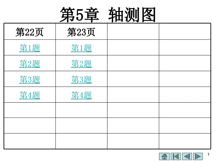 工程制图-第五章轴测图-精品文档资料_第1页