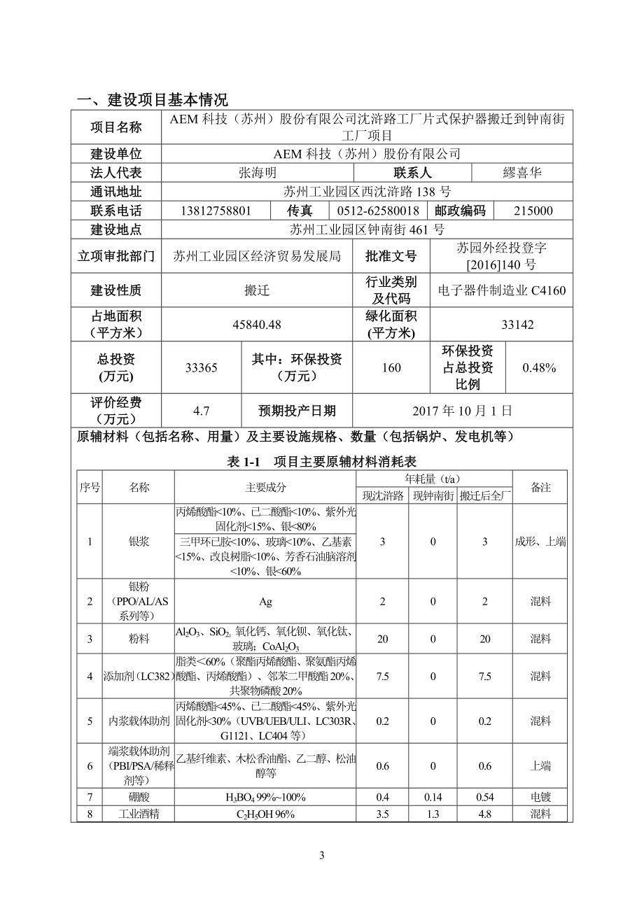 AEM科技(苏州)股份有限公司沈浒路工厂片式保护器搬迁到钟南街工厂项目环境影响报告.docx_第3页