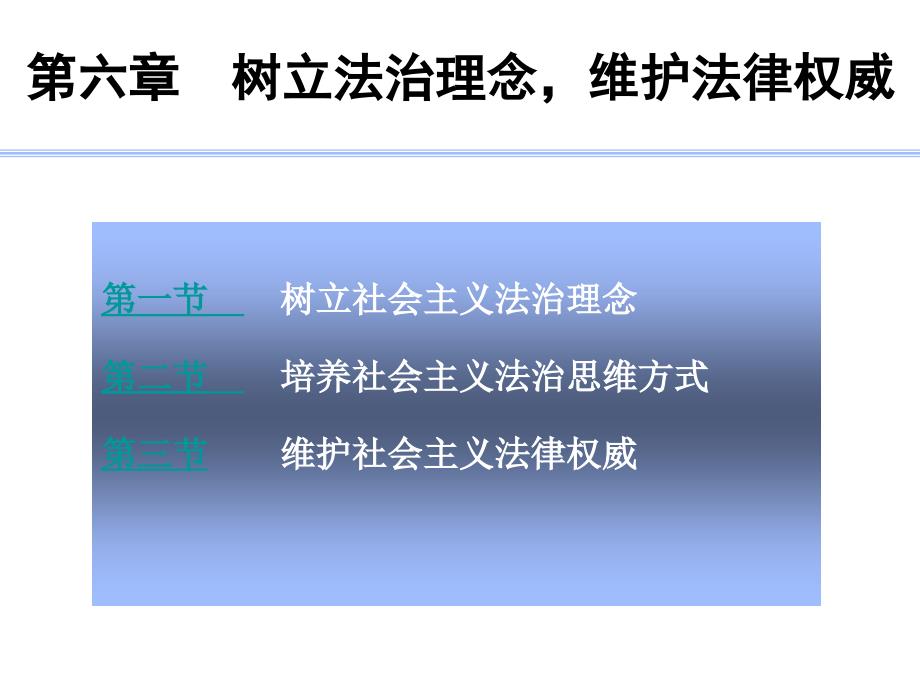 思政实践与道德修养第六章_第1页