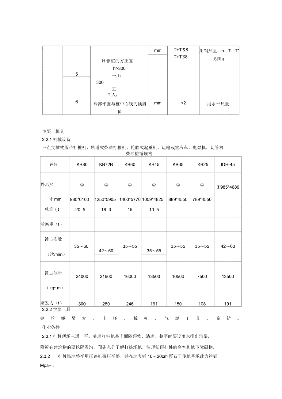 钢管桩施工规范_第2页