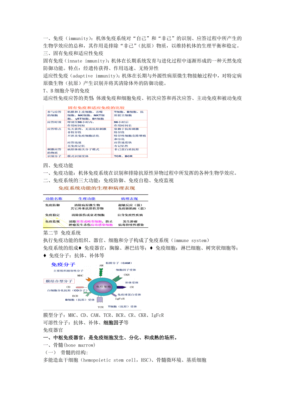 免疫学基础知识点总结(精品)_第1页