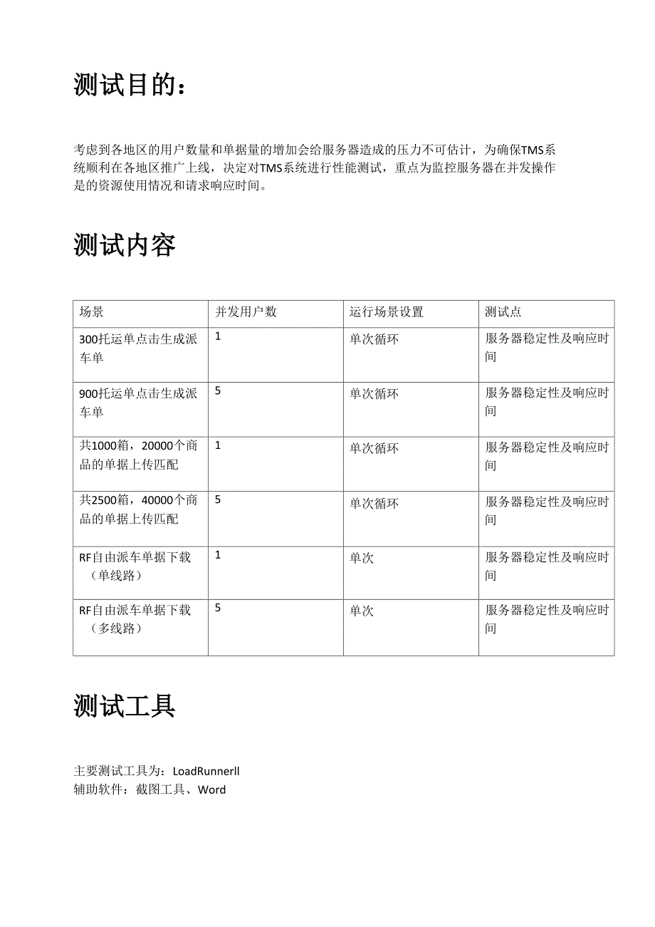 性能测试报告范例_第1页