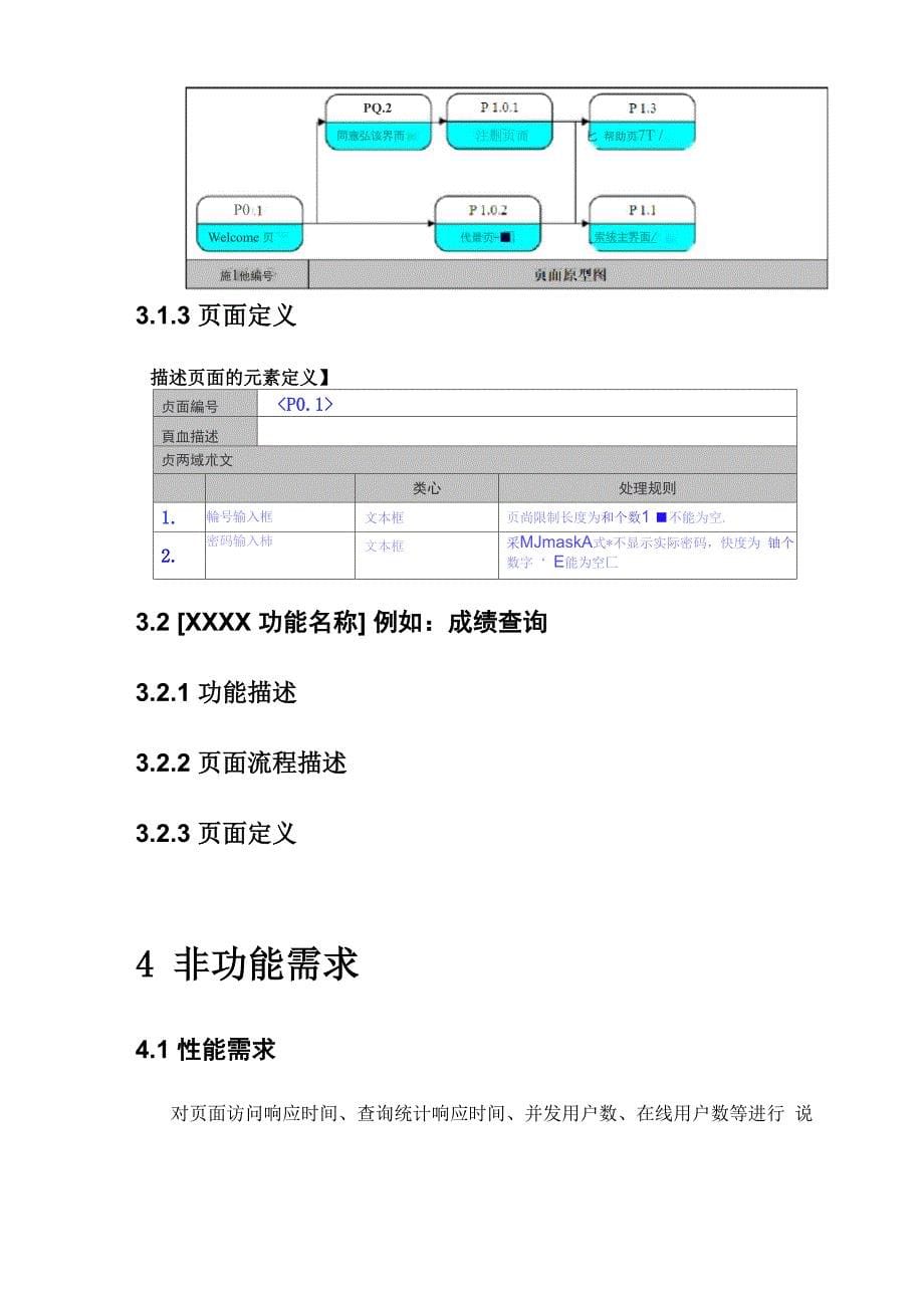 系统需求分析系统说明书_第5页