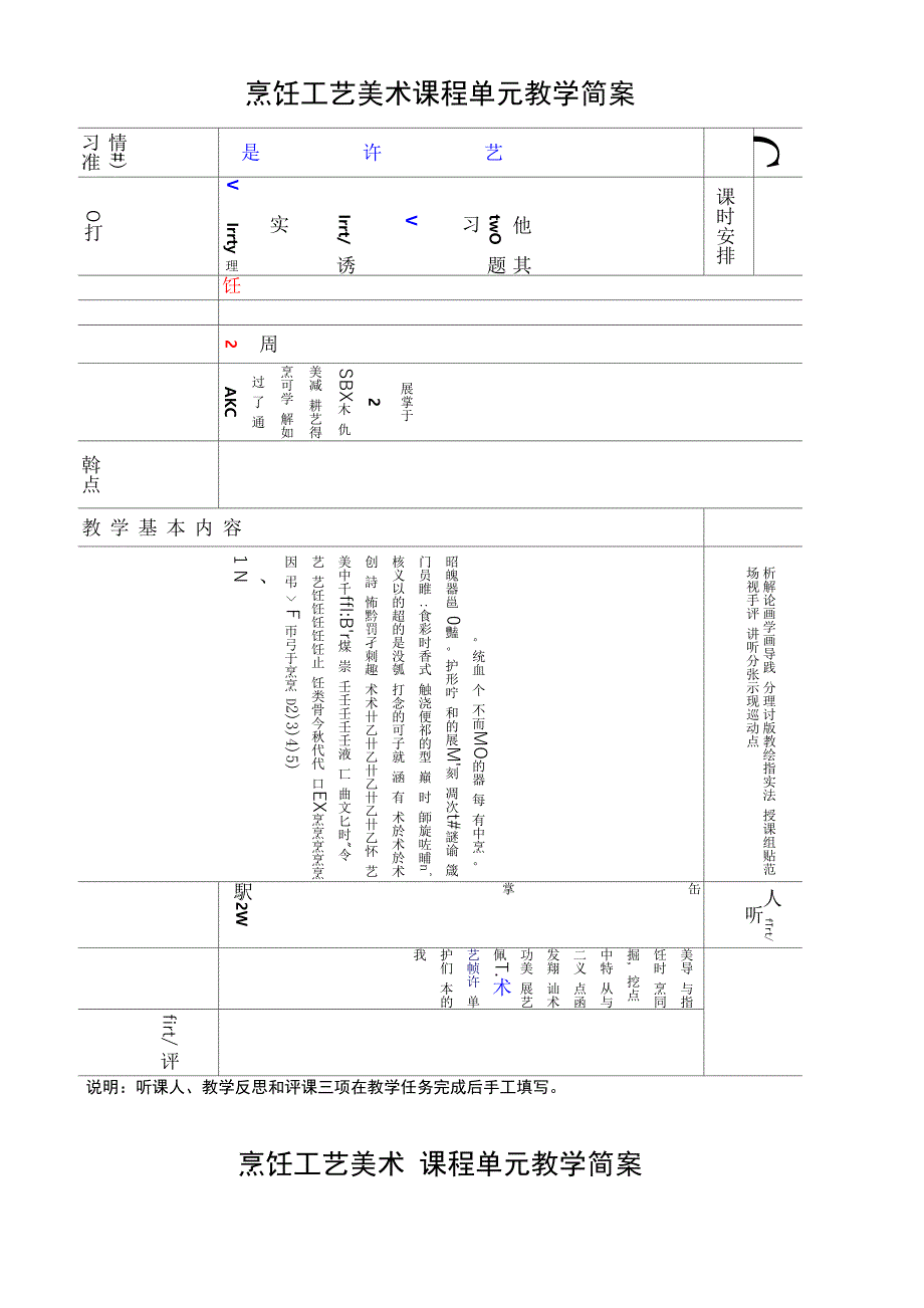 烹饪工艺美术简案(中职)_第1页