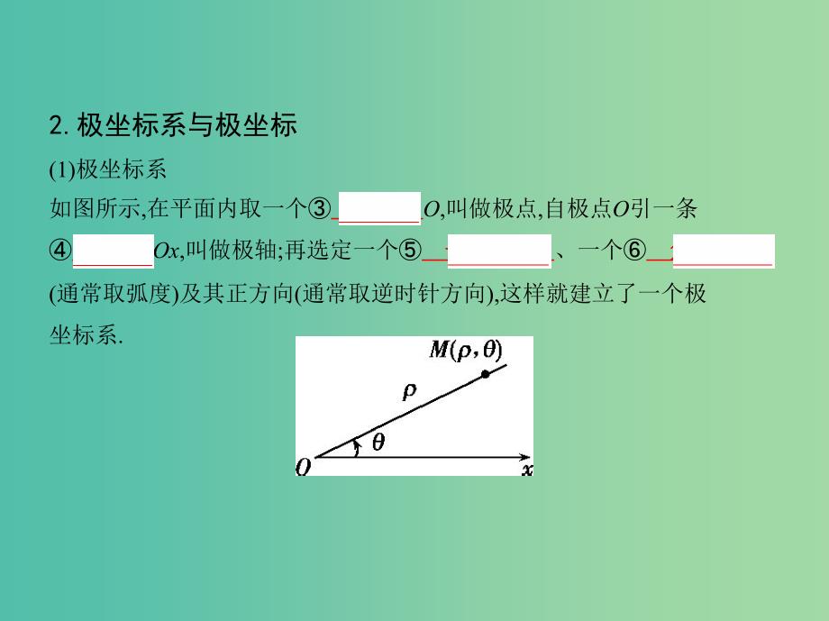 高考数学一轮复习坐标系与参数方程第一节坐标系课件文.ppt_第4页