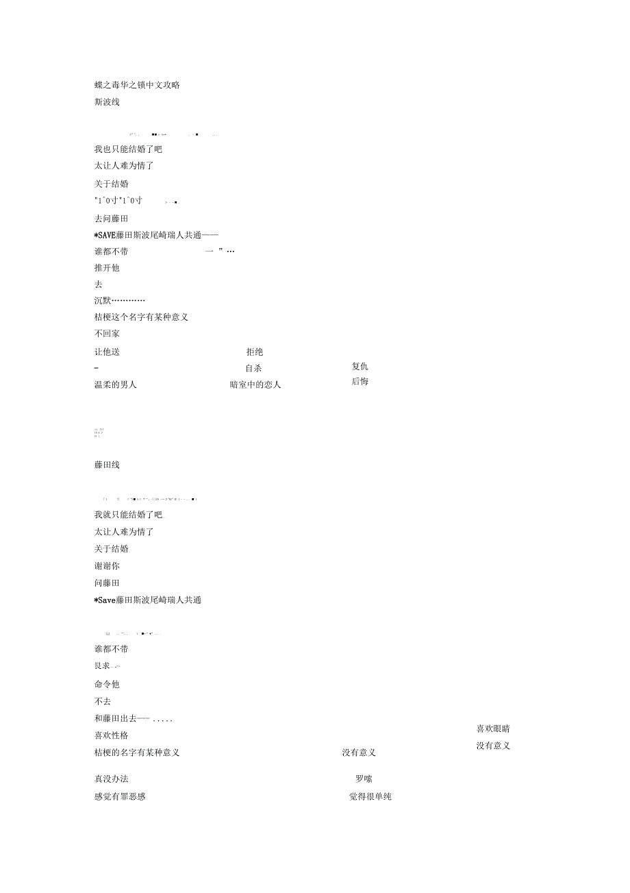 蝶之毒攻略图片