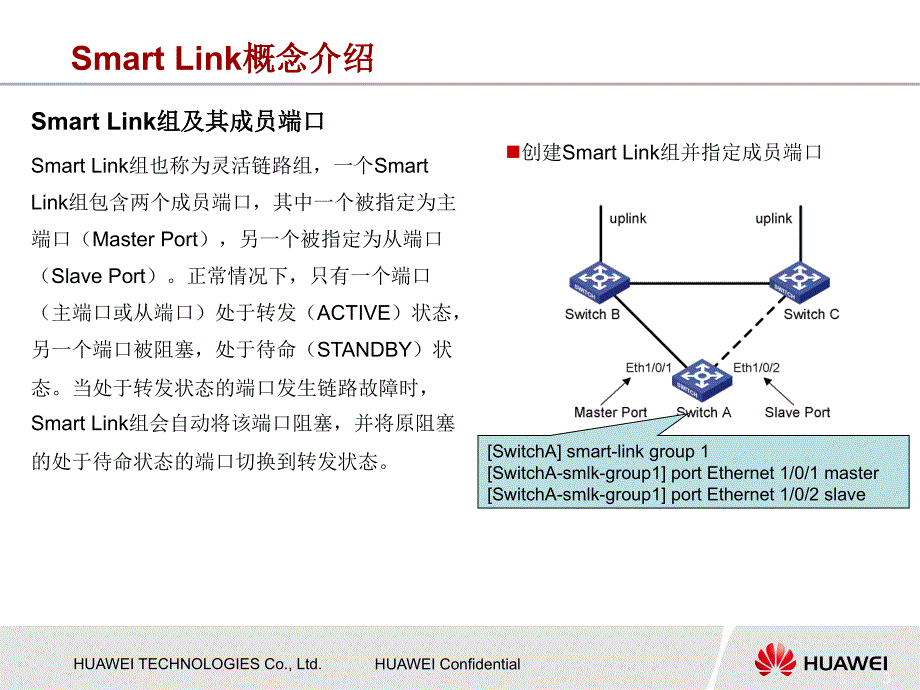 低端交换机SmartLink及MonitorLink交流胶片A_第3页