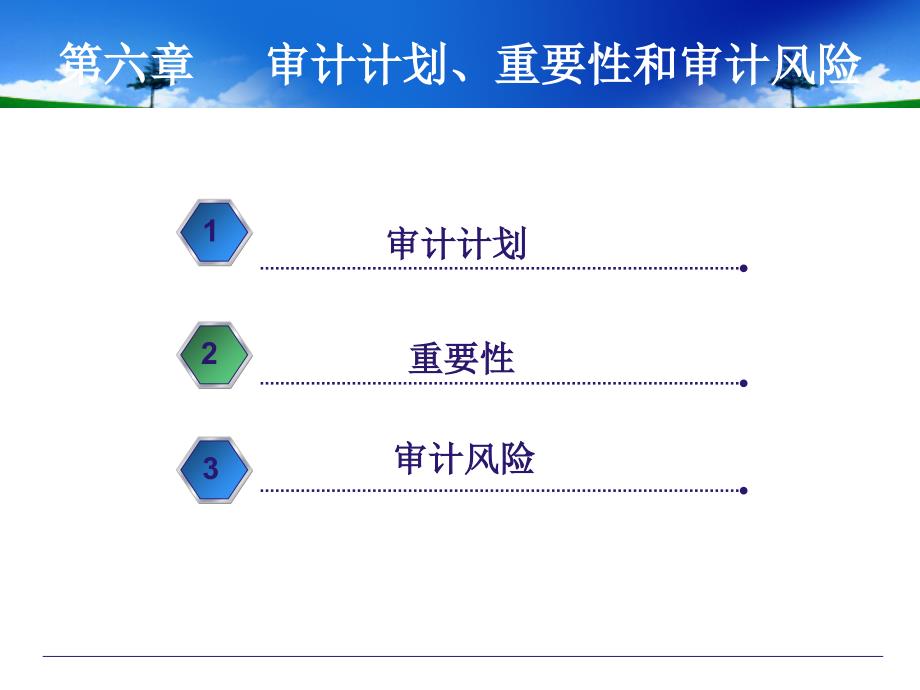 秦荣生教授审计学教材第八版第06章审计计划重要性和审计风险课件_第2页