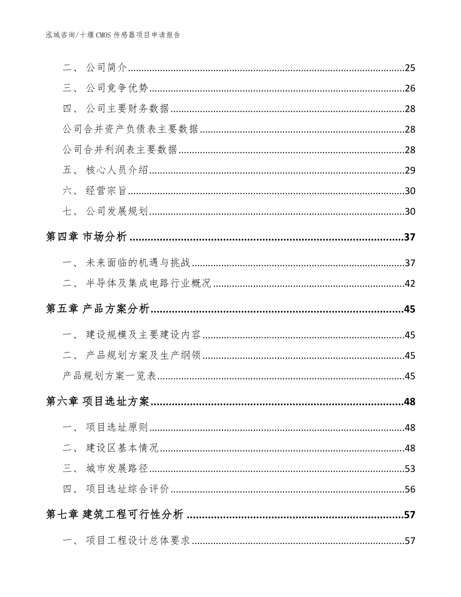 十堰CMOS传感器项目申请报告_第2页