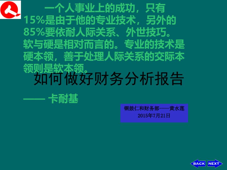 如何做好财务分析报告_第1页