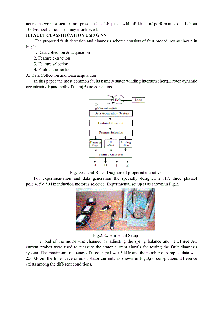 三相异步电动机故障诊断中英文翻译@外文翻译@外文文献翻译_第2页