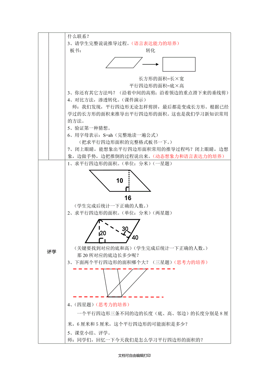 沈四小理解为先的整合教学模式备课表_第2页