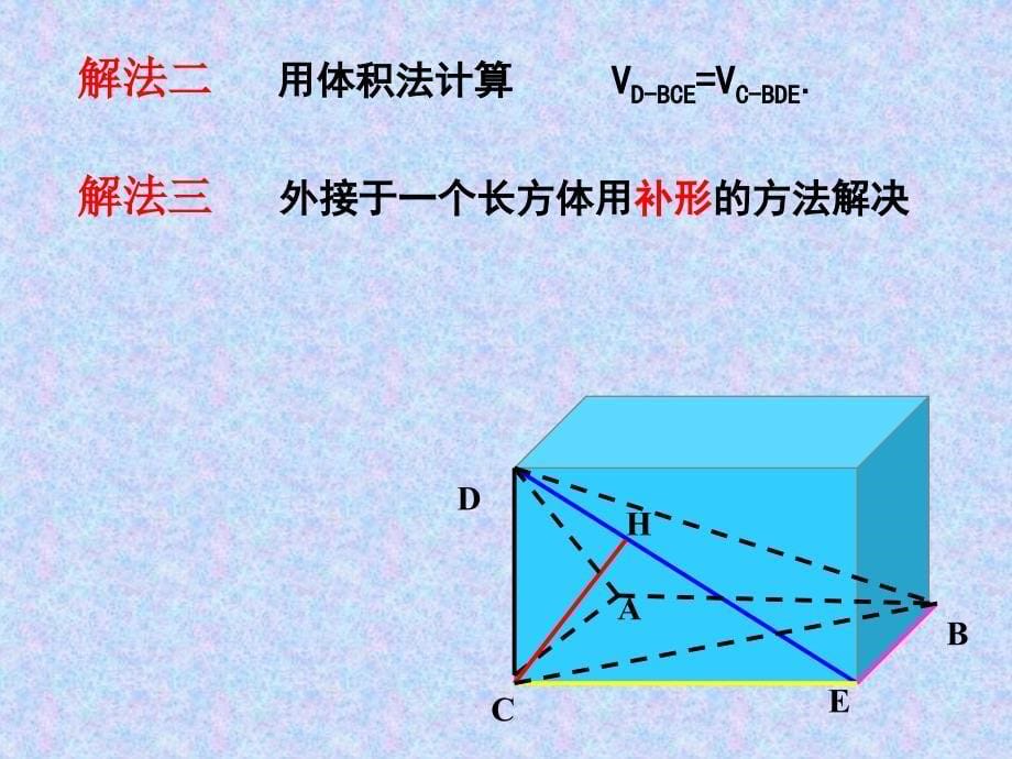 高二数学获奖精品课件大集合1 新课标 人教版100147_数学竞赛辅导----立体几何_邓爱萍_第5页