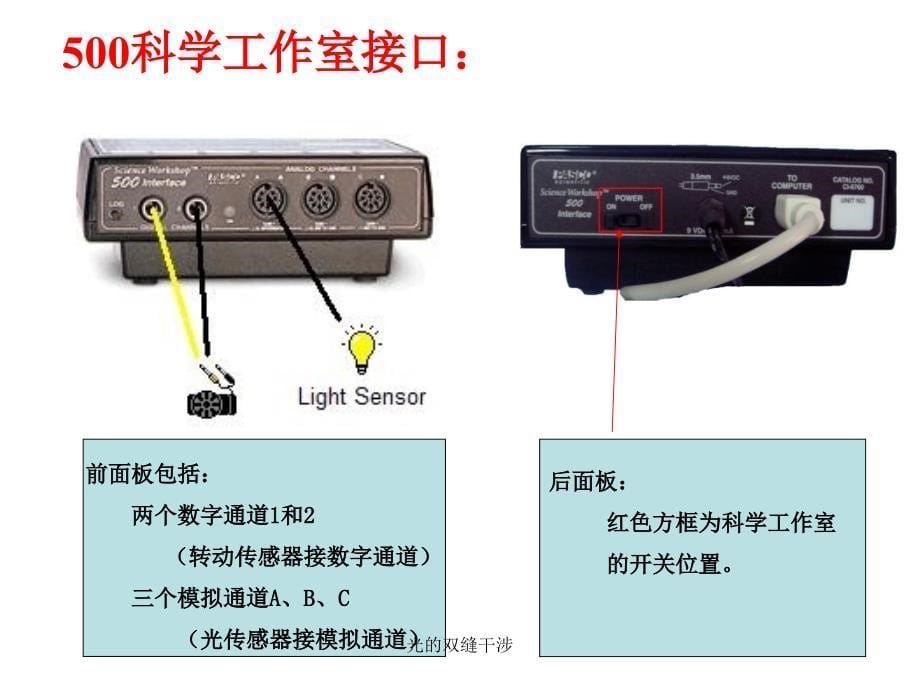 光的双缝干涉课件_第5页