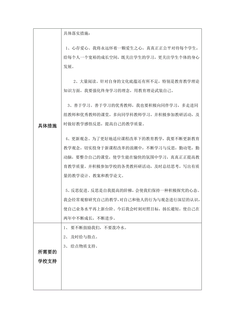 个人专业发展规划模板 (4).docx_第2页