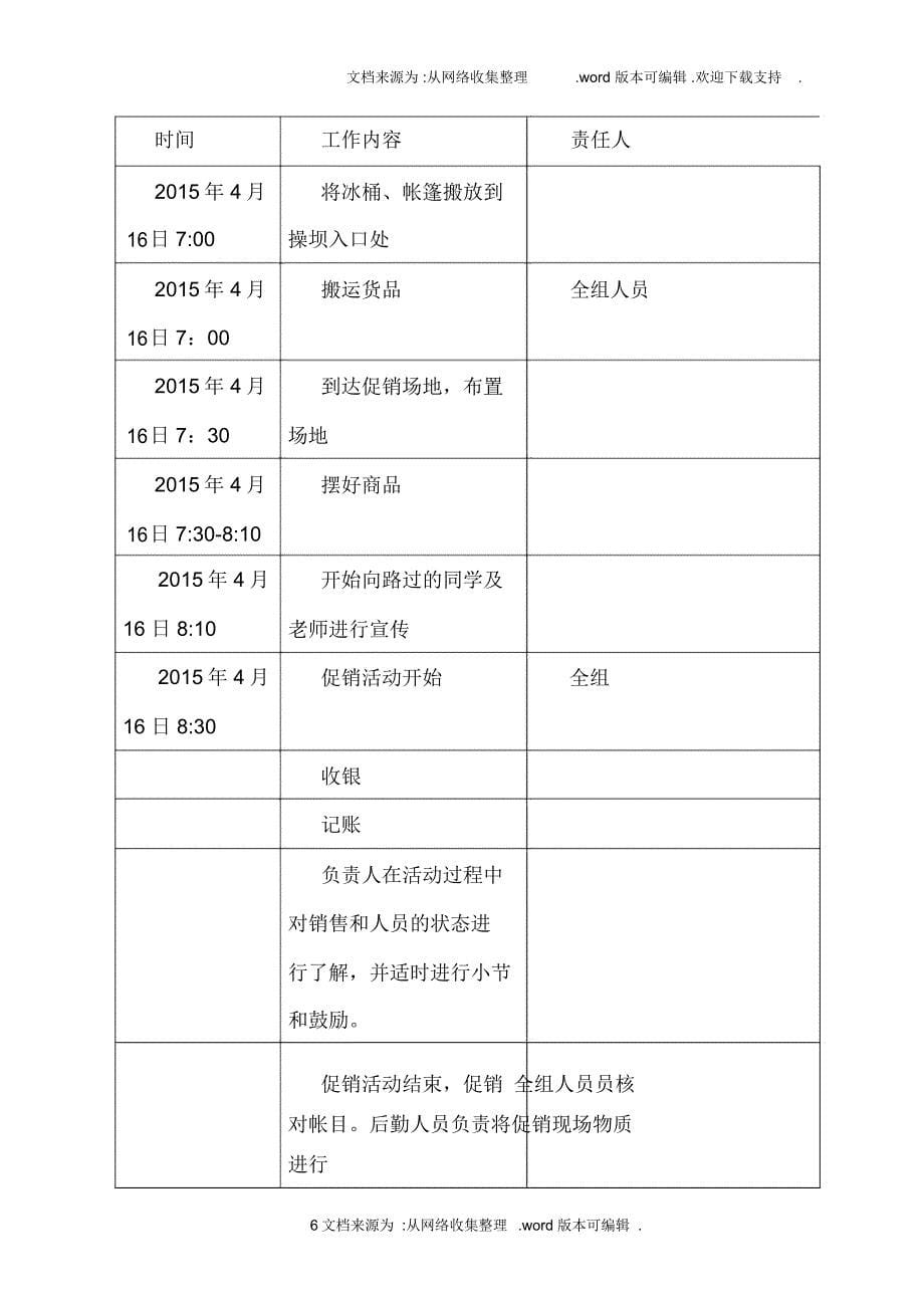 健力宝活动促销方案_第5页