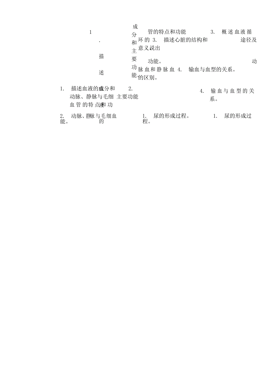 部编人教版七年级下册生物教学工作计划_第4页