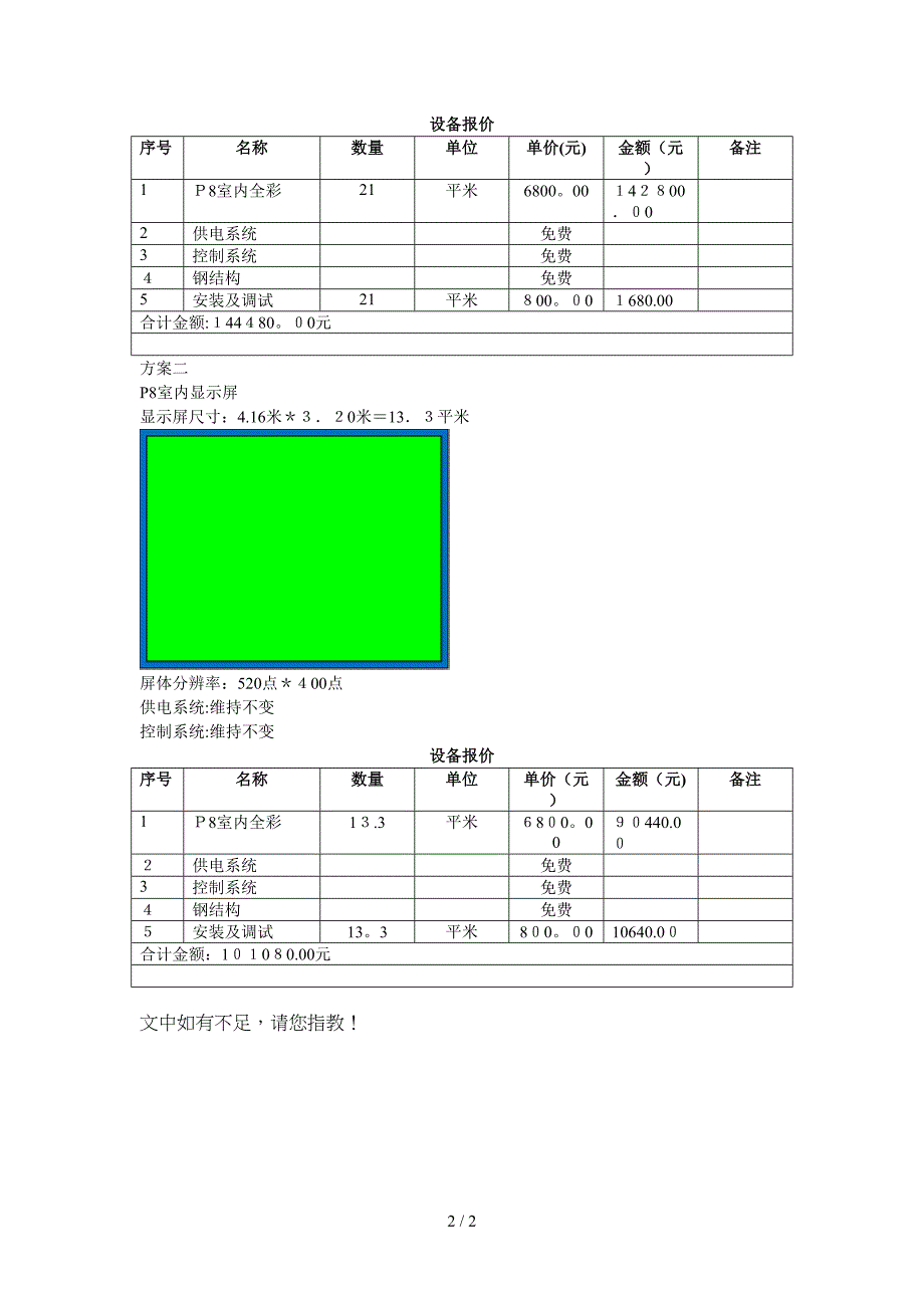 LED显示屏_方案_第2页