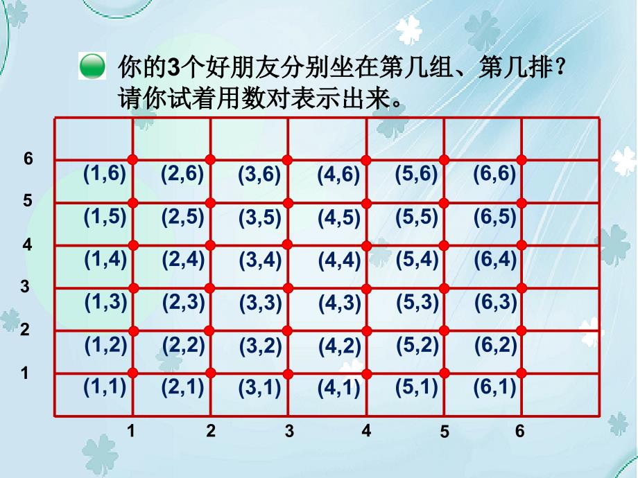 【北师大版】四年级上册数学ppt课件 第2课时 确定位置_第4页