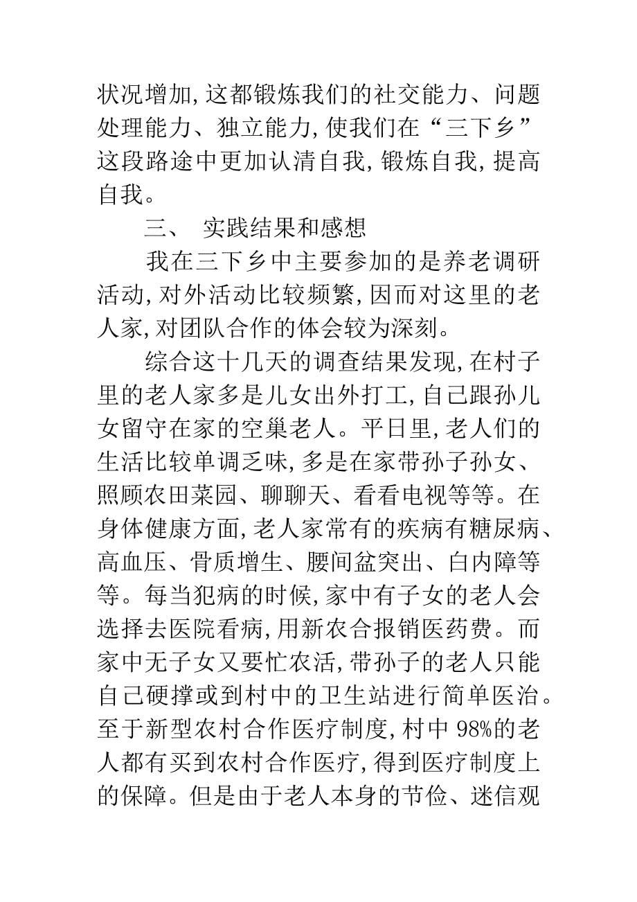 20XX暑期“三下乡”社会实践报告-1.docx_第5页