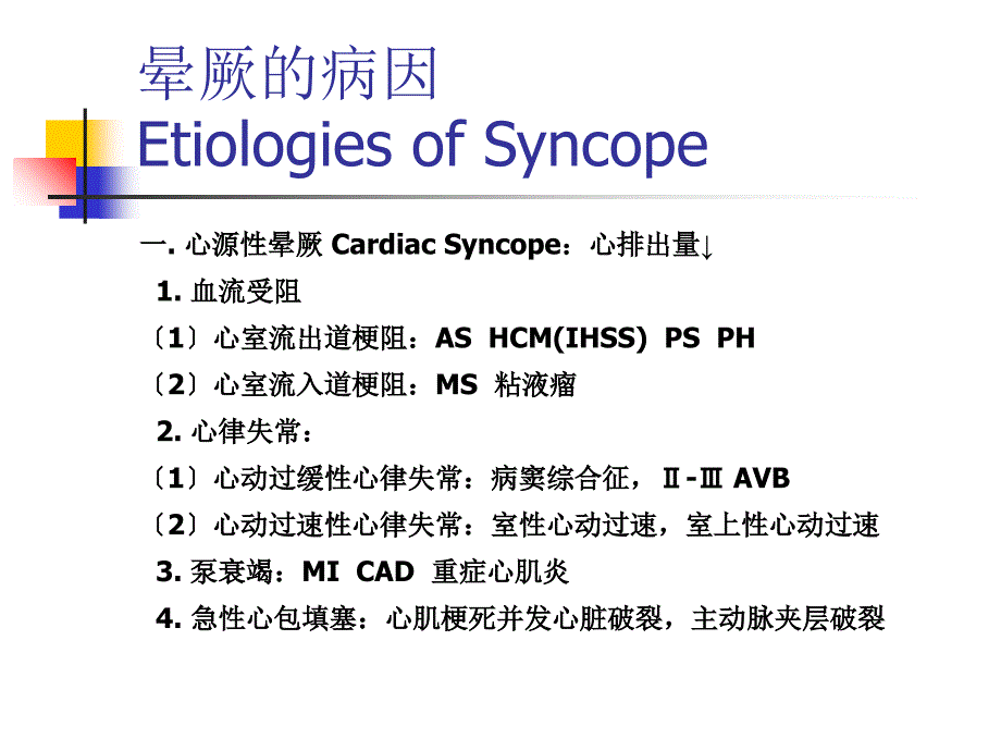 【医学课件】晕厥_第3页