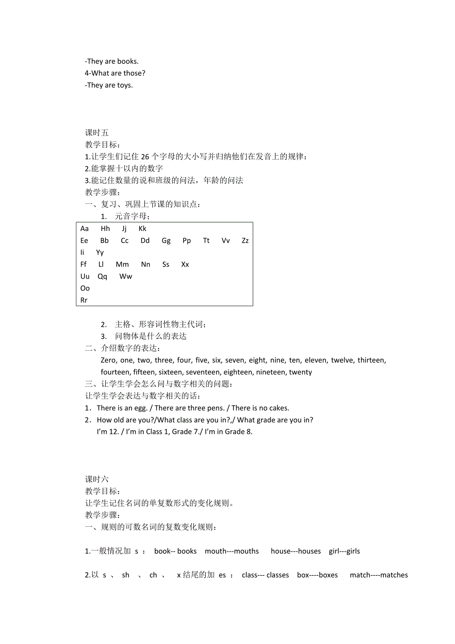 小升初英语培训课教案_第3页