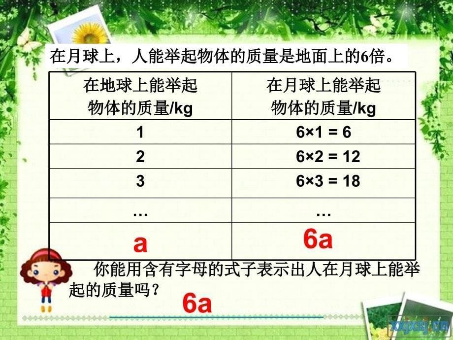 用字母表示数例4_第5页