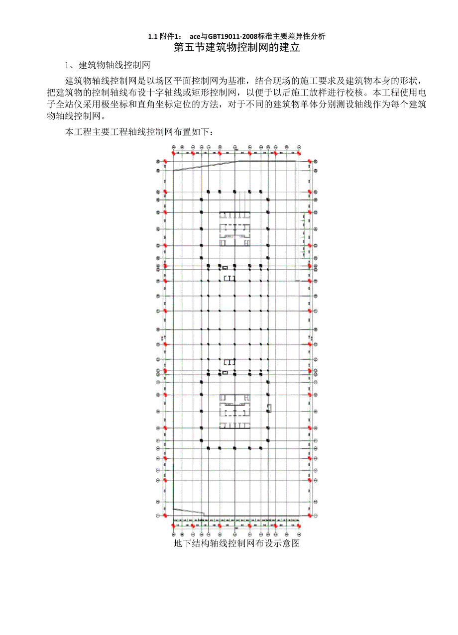 建筑工程定位和测量放线测量内容技术施工方案_第3页