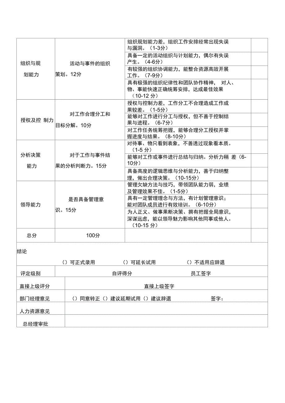 新员工转正考核办法_第5页