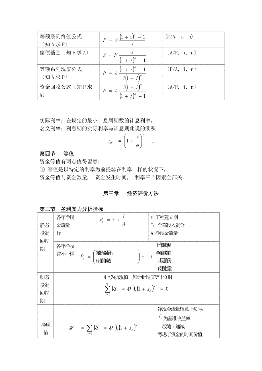 技术经济学知识点汇总_第2页