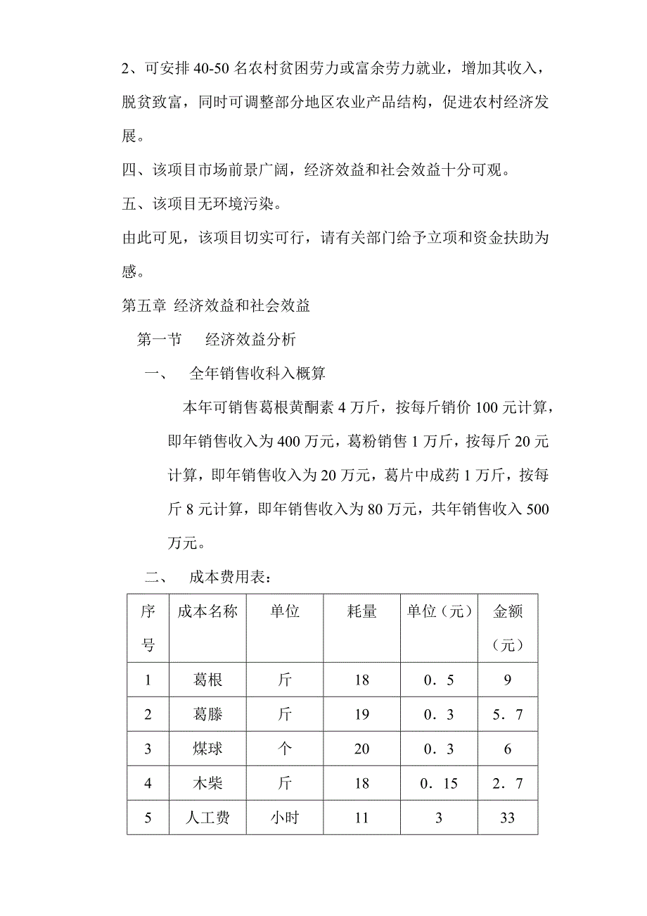 葛根黄酮素开发建设可行性研究报告.doc_第4页