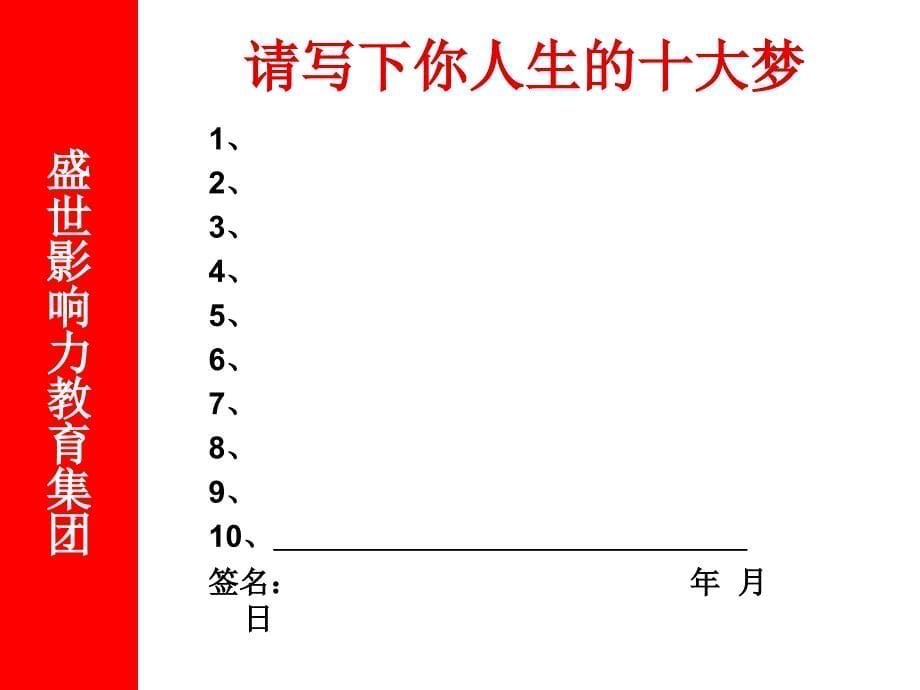 盛世影响力教育集团岗前培训_第5页