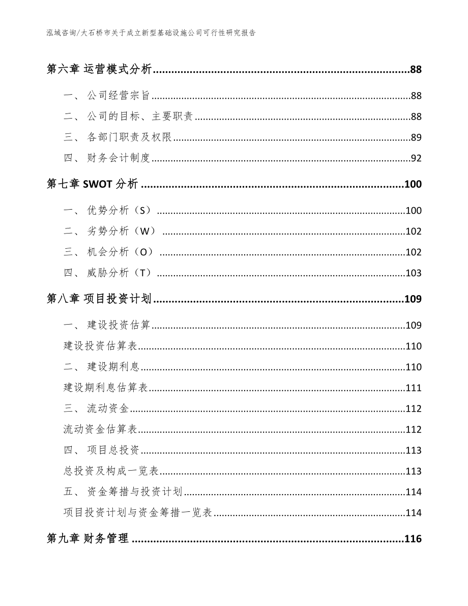 大石桥市关于成立新型基础设施公司可行性研究报告_第3页