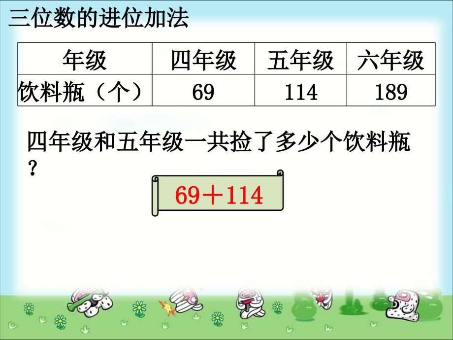 5《三位数的进位加法》教学课件_第4页