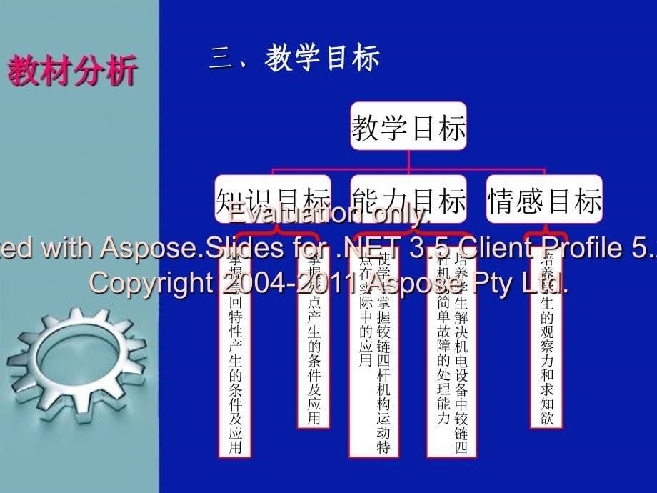 铰链四杆机构的基本特性说课课件最新_第5页