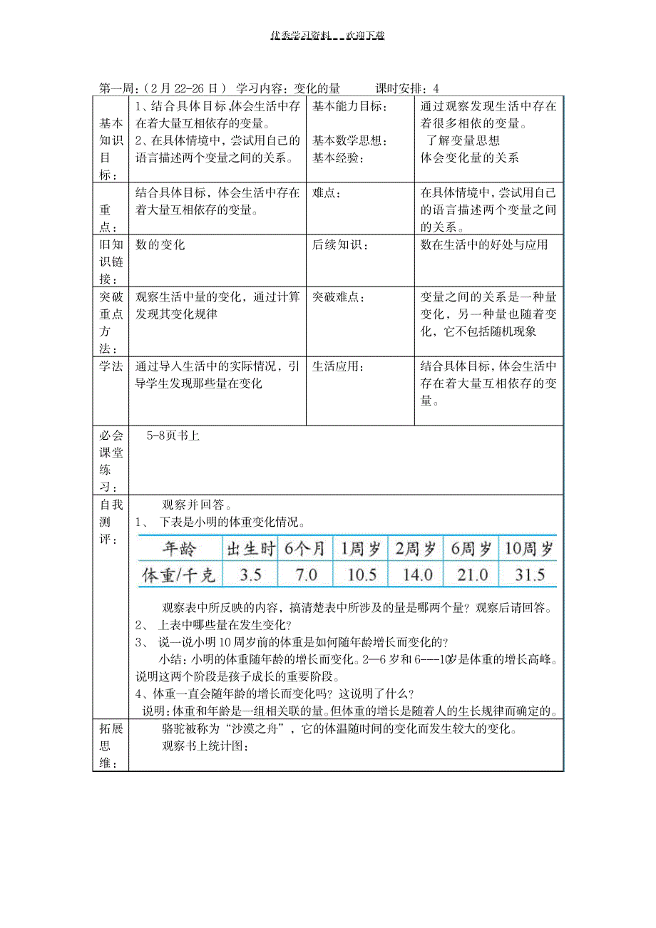 六年级下册学案第二单元蒋月亭_小学教育-小学考试_第1页