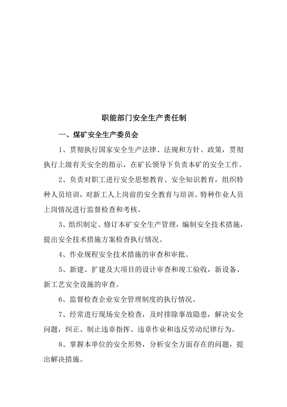 安全管理机构安全生产责任制_第5页