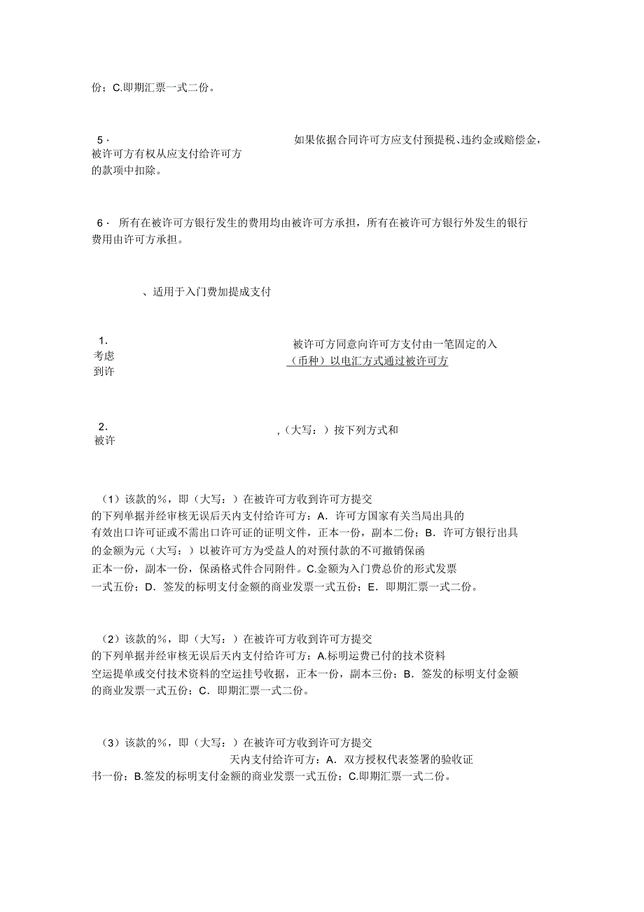 技术许可合同样本_第4页