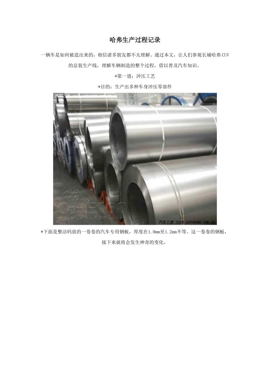 哈弗生产过程全记录全_第1页