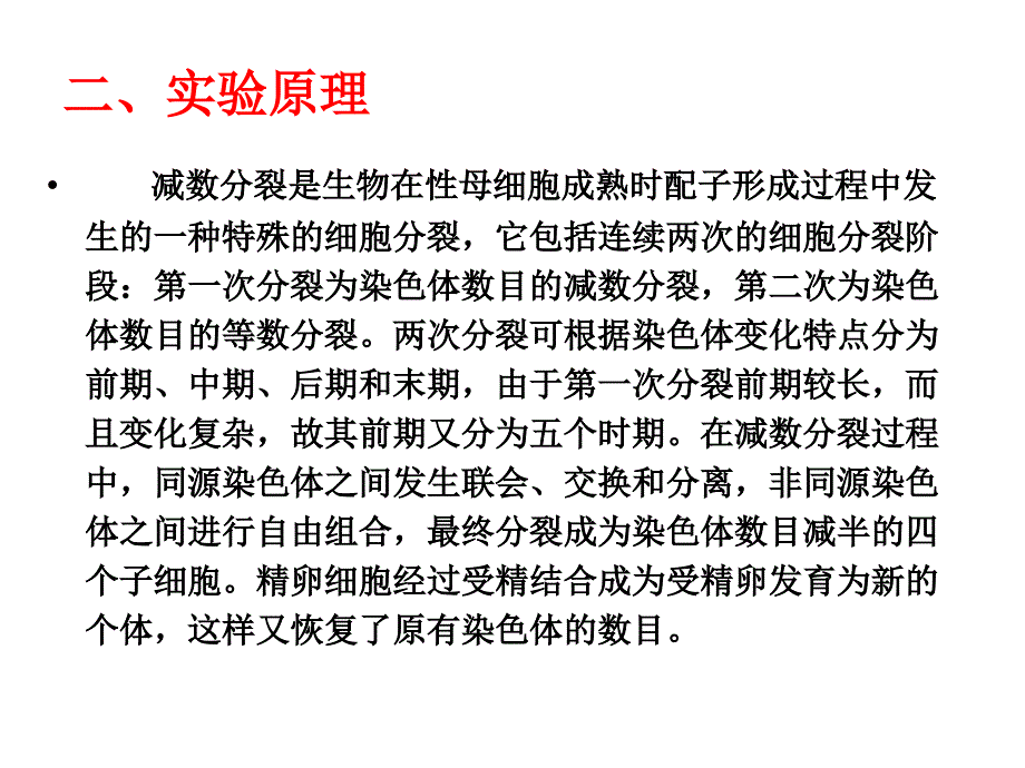 蝗虫精母细胞减数分裂制片及观察4学时_第2页