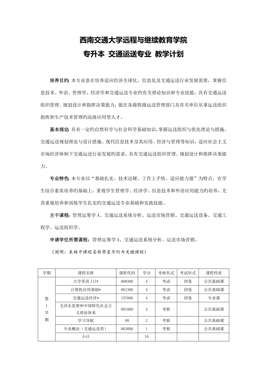 2023年西南交通大学远程与继续教育学院_第1页