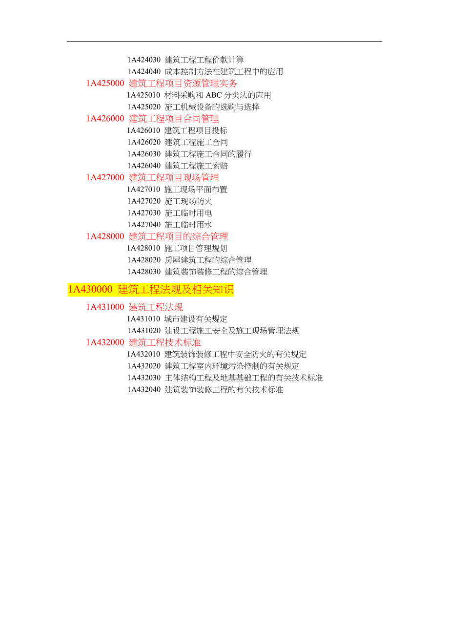 【建筑工程管理和实务】提纲_第4页