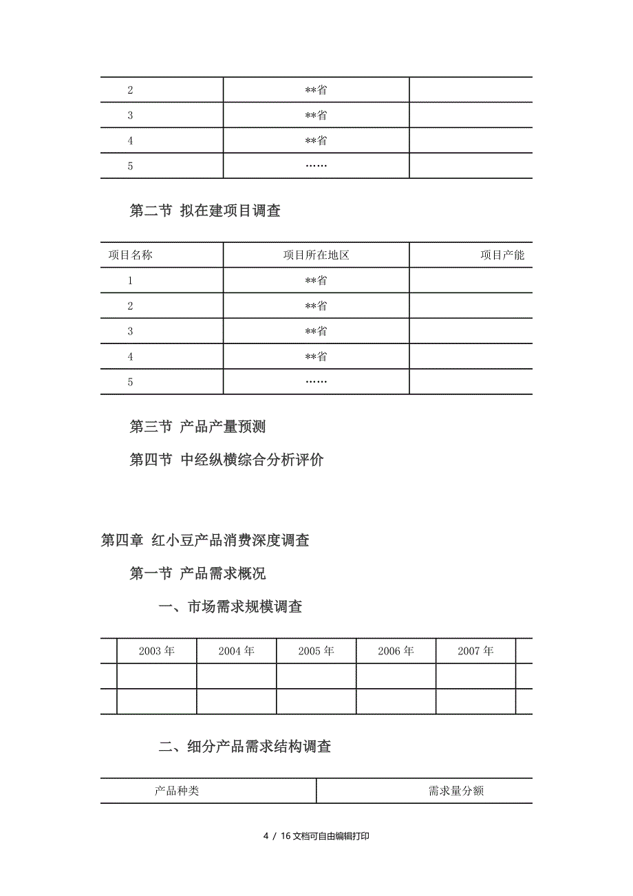 中国红小豆市场调查报告_第4页