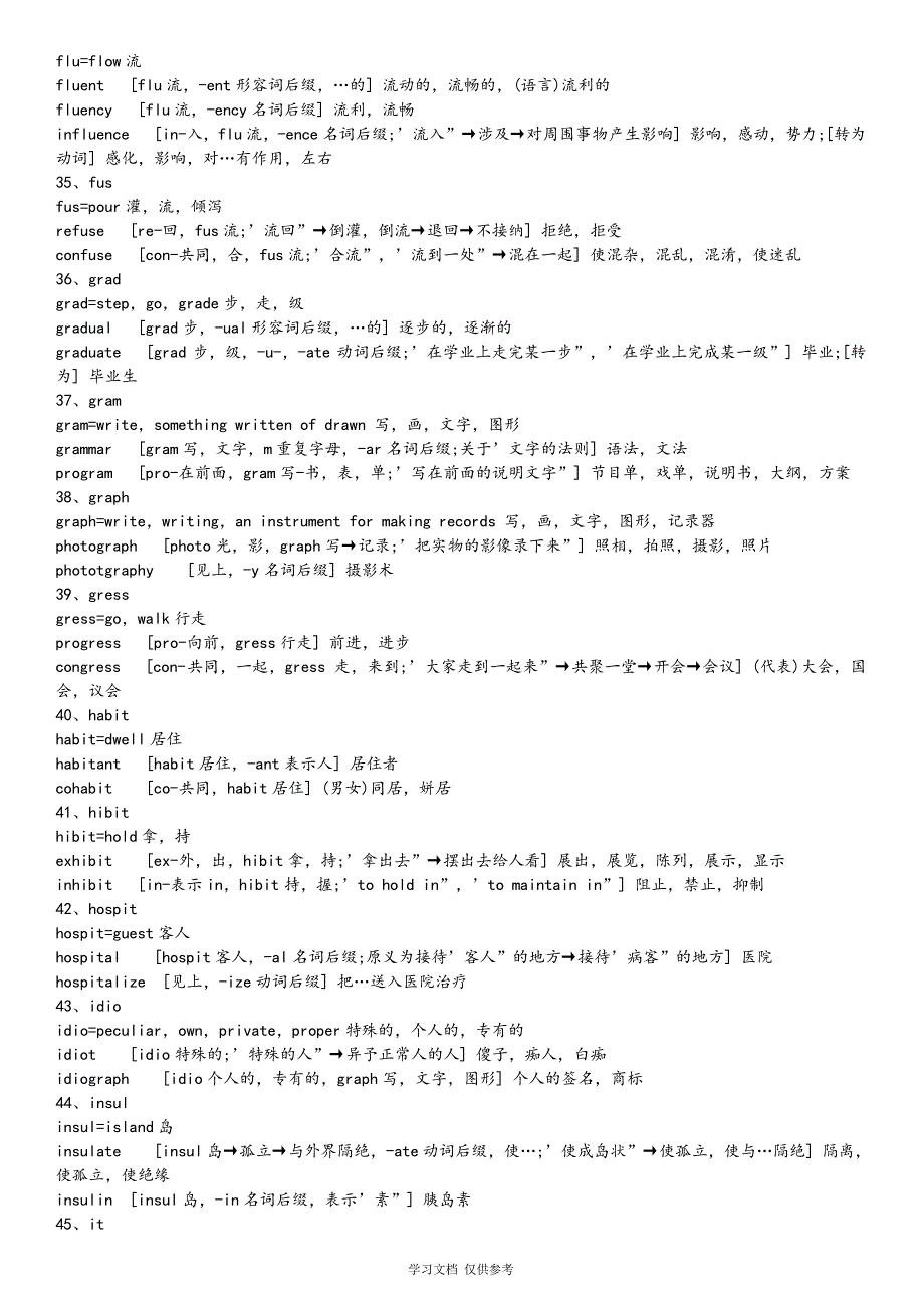 252个英语基本词根(改良版)_第4页