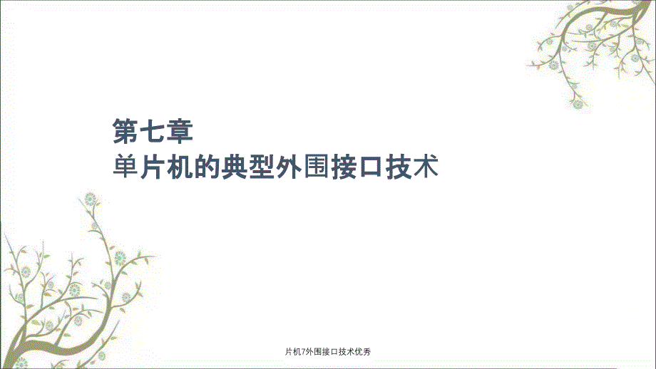 片机7外围接口技术优秀_第2页