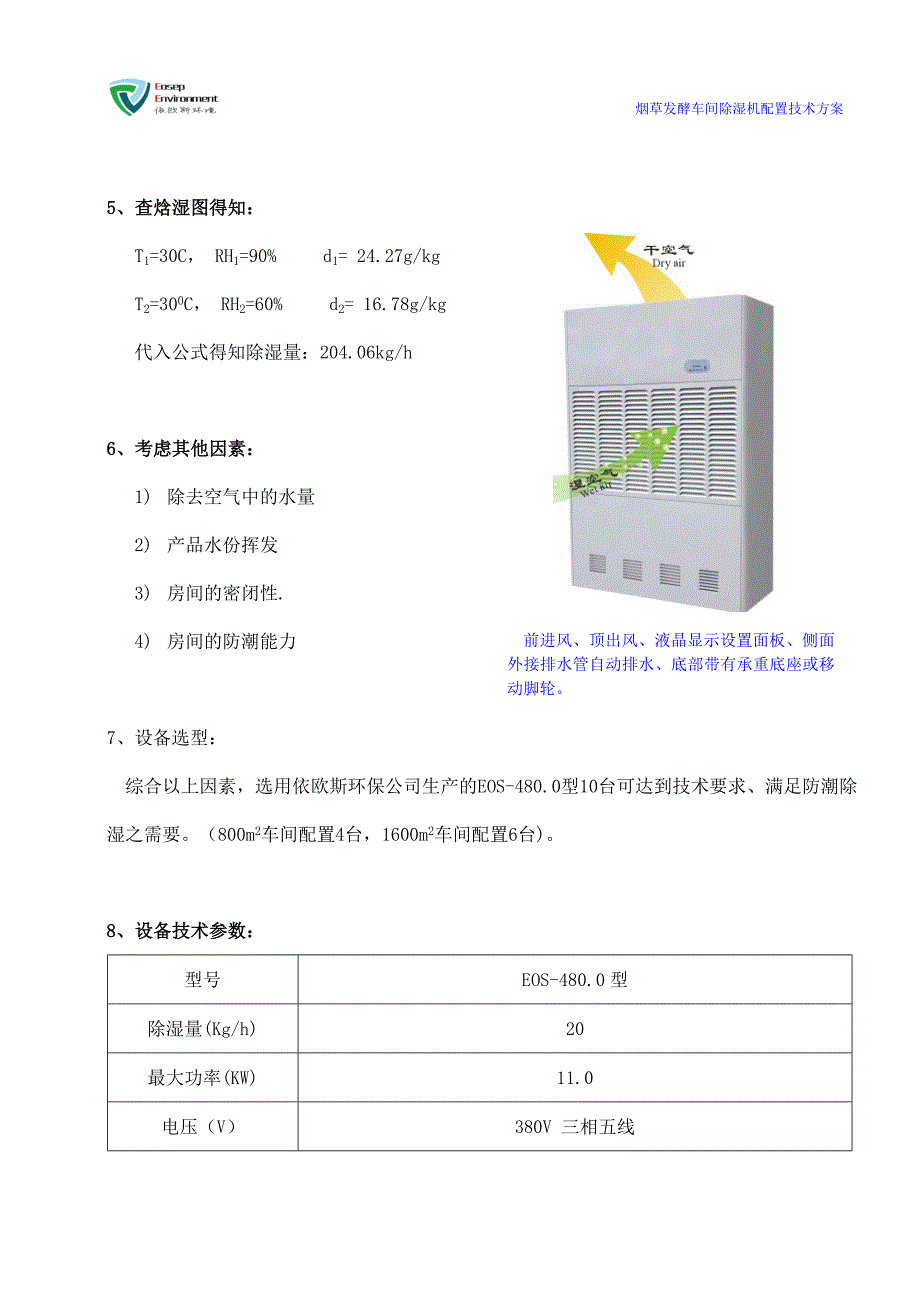 除湿机选型配置方案_第3页