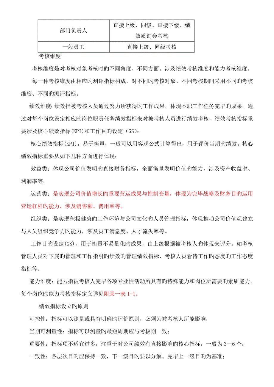 南京公司绩效考评管理新版制度_第4页