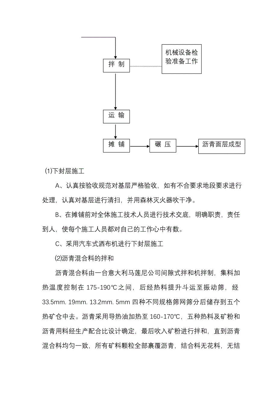 某某道路沥青砼摊铺工程施工组织设计方案副本_第5页