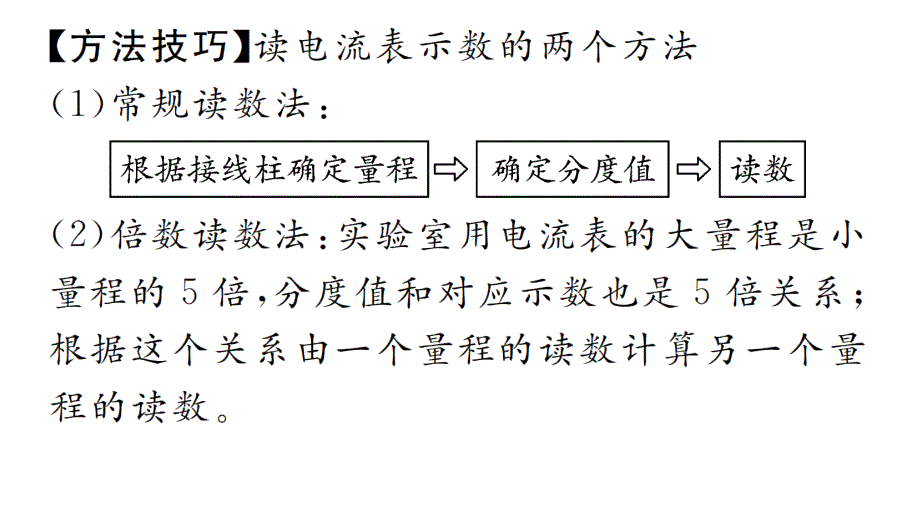 第4节电流的测量专项练习课件_第4页