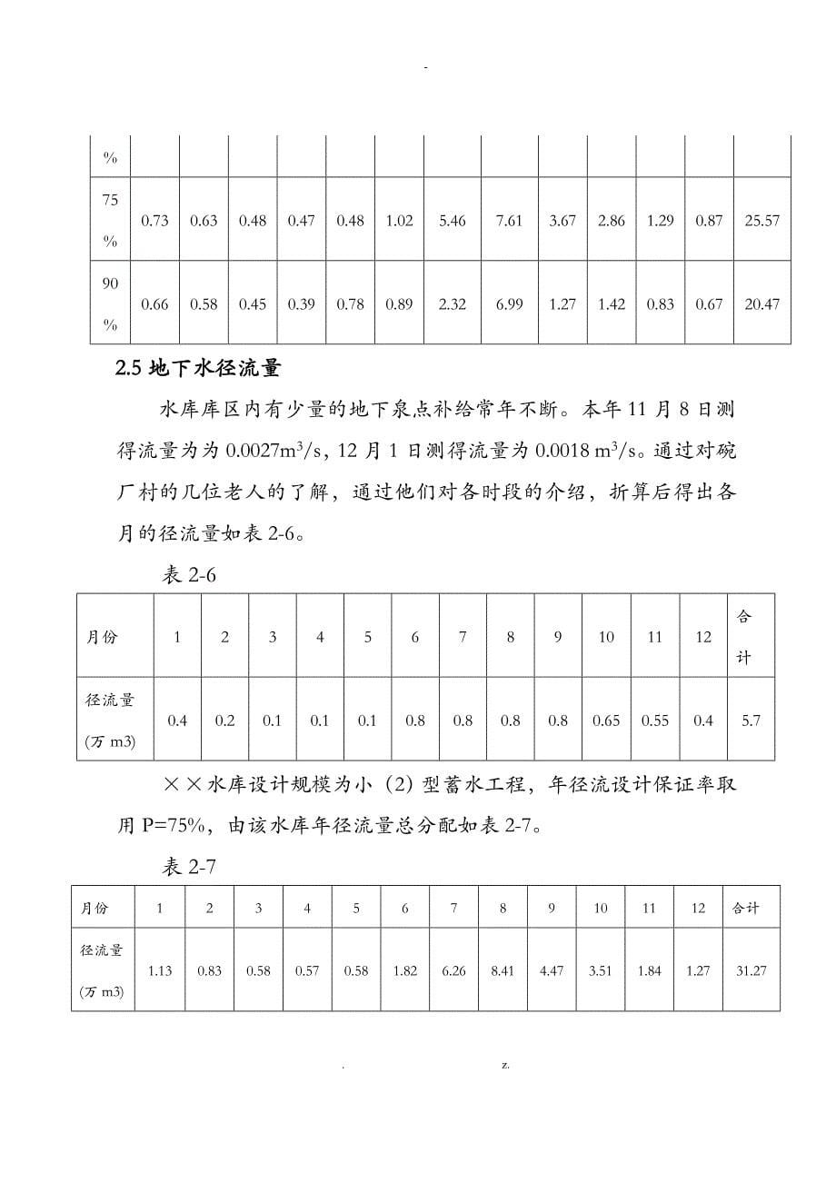 水库水文计算全过程_第5页